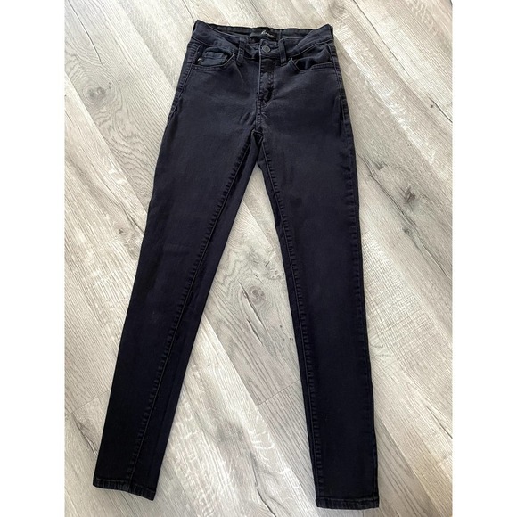 KanCan Jeans size 26 skinny Black Color - Picture 2 of 8